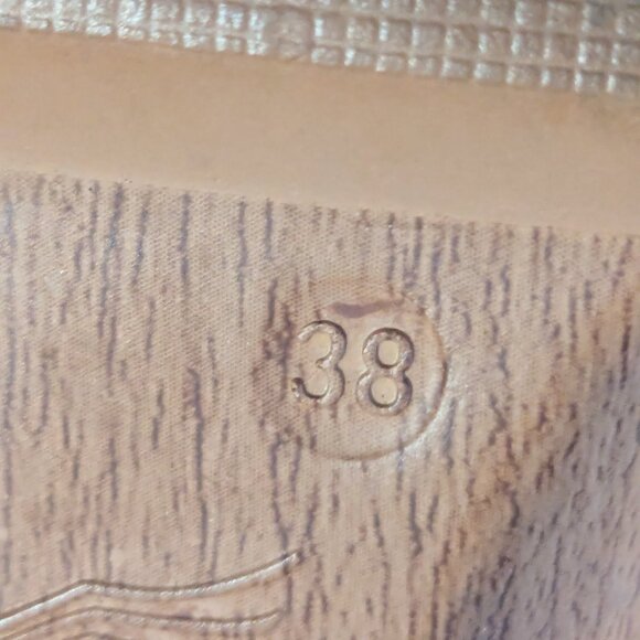 Dansko Jessie Slide Sandals Leather Double Strap Clog Red Slip On Scandi Girl - Picture 6 of 7